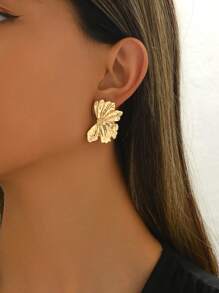 1 Pair Elegant Daisy Flower Earrings, Creative Unique Design, Suitable For Daily Wear For Women