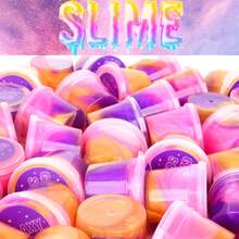 11-28pcs Galaxy Slime,Slime Party Favors,Easter Basket Filler Gifts,Christmas Stocking Stuffers,Classroom Rewards,Roller Skates Goody Bag,Cupcake Rocket,Fidget Toys - Multicolor - View 8