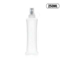 WRELS 1 pièce Bouteille d'eau de sport pliable de 150/250/500 ml, bouteille d'eau chaude et froide sans odeur pressée à chaud