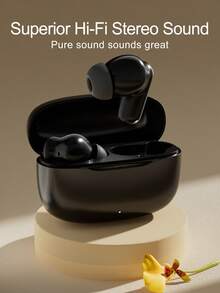 True Wireless Earbuds- Compatible With Apple & Android, Built-In Microphone, Sweat Resistant Earphones, Up To 24 Hours Of Battery Life,Ear Phones>Wireless,Airbus's,For Airpuds Case,Battery Life (180mAh), Bluetooth Name (A18)