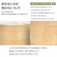 せいろ せいろ蒸し器 21cm 受け台 炭化 蒸し器 せいろ蒸し板 ステンレス蒸し器 蒸し板 ス - マルチカラー - チェックする 10