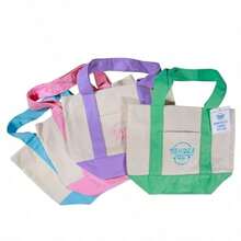 4Pcs-Set Of Four Trader Joe's Mini Canvas Totes Bags - 4 chiếc - Xem 1