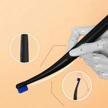 1 件正畸牙刷，智能牙科小头牙刷，牙套和种植牙专用牙刷 - 彩色 - 查看 5