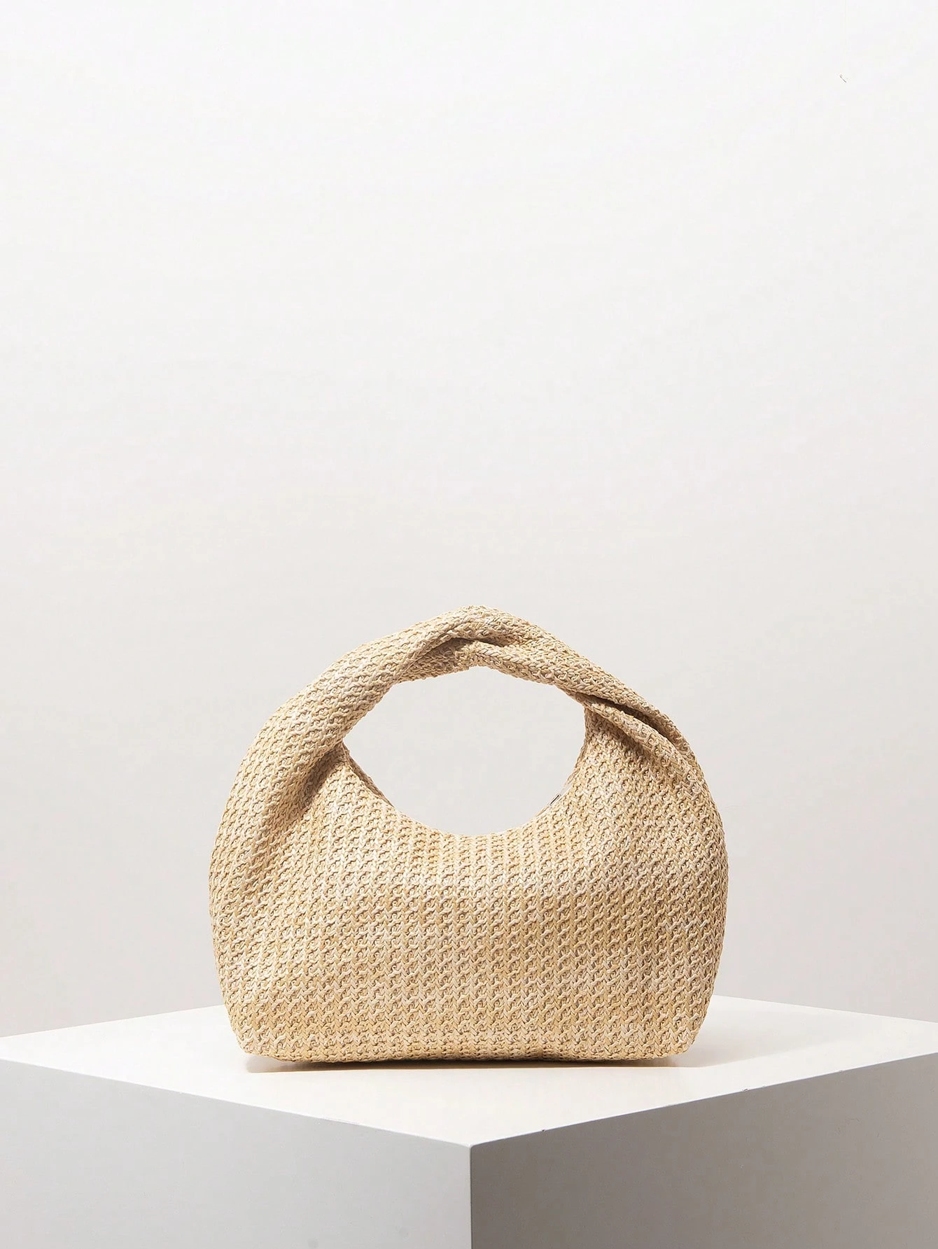 Premium Style Pleated Women’S Handbag, Crochet Set, Beach Bags, Holiday Bag,