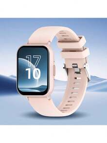 SIMSONLAB Reloj inteligente con pantalla táctil completa de 4,65 cm para mujeres, recordatorio de llamadas, talla grande de 100 modos deportivos, resistente al agua hasta 10 m, batería de 280 mAh, llamada inalámbrica, notificación de mensajes, esfera personalizable, unisex, compatible con iOS y Android, gran regalo para mujeres - Multicolor - Ver 18