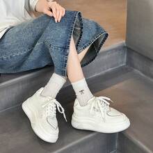 Women Chunky Shoes - 銀色 - 查看 5