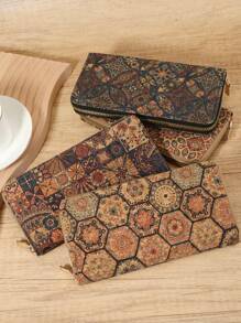 1pc Fashionable Long Purse With Multi Card Slots Long Wallet Phone Compartment And Stylish Design For Women - Ideal For Daily Use And Travel Wallet Purse Wallet Money Wallet Fall Autumn