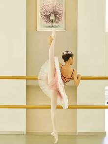 1 Pair Girls Velvet Soft Solid Color Leggings Leggings - Teen Ballet And Casual Wear Leggings, Stretchy And Comfortable, Teen Dance Wear |Smooth Appearance Bottom Pants |Spandex Fabric Pantyhose, Girls Bottom Pants - Multicolor - View 10