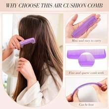 A7 30 Pieces Mini Wet Hair Brush And Wide Hair Combs Travel Detangling Brush For Women Most Hair Types Multicolor - 如圖 - 查看 5