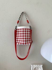 Women Shoulder Bags - SKU-01紅色正格/拉鍊款 - 查看 8