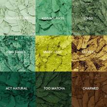 Just My Luck Green Eyeshadow Palette - Green & Neutral Eyeshadow Palette With Matte & Metallic Finishes - High-Pigment Eye Makeup With A Long-Wearing Formula (0.3 Oz),9416319 - A - 查看 8