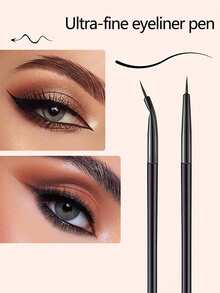 YISE 7-Piece Eye Makeup Brush Set, Including Slanted Eyeliner Brush, Pointed Eyeliner Brush And Eyebrow Brush, Ideal For Eyebrows, Eyeliner And Eye Shadow To Create Enchanting Eye Makeup, Eyebrow Brush, Eyeshadow Brush, Brush - Black - View 6