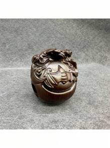 Wooden Crafts - Rosewood Carved Three Bats [6.5*5.5*4.5cm] - View 4