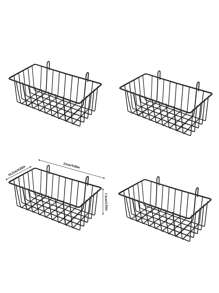 Rabbit Hay Feeder 2/3/4 Pieces Hanging Hay Rack Metal Rack Hay Rack Small Animal Hay Rack With Hook For Guinea Pigs Rabbits Chinchillas (Black)