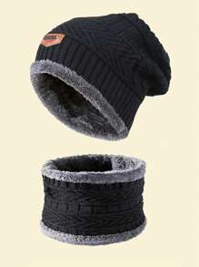 Knitted Balaclava Beanie Hat +Gloves Warm Cycling Ski Mask, Women Windproof Hood, Balaclavas Heavyweight Thermal Fleece Winter Balaclava Ski Mask Warm Knitted Fleece Full Face Cover For Men Women Windproof Outdoor Sports Cycling