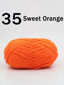 1/2支 5股混色乳白色腈纶纱线，50克/支，柔软多用途，中等粗细的乳白色纱线 - 非常适合手工编织、手工织造、DIY工艺品，可用于DIY钩编包、手提袋、围巾、帽子、毛衣、衣服、拖鞋、鞋子、玩偶、靠垫、钩编毯子、手工钩编项目、DIY小礼物、情人节礼物。