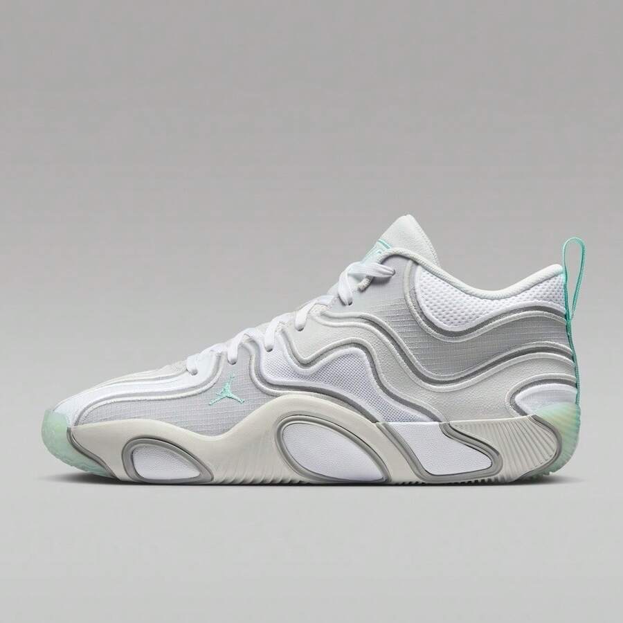 Nike Zapatos de baloncesto Jordan Tatum 3 PF para hombres, de media altura FZ6601-005 - Negro - Ver 1