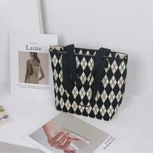 Women Shoulder Bags - 字母紅色 - 查看 6