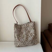 Women Shoulder Bags - 卡其色 - 查看 7