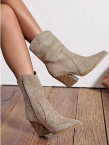 女士经典西部靴