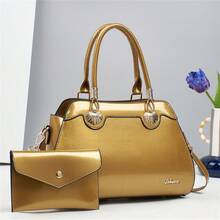 Women Top Handle Bags - 金色 - 查看 5