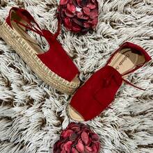 ALPARGATAS PARA DAMA, TALLAS Y COLORES DISPONIBLES - VINO - Ver 2