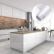 1 Roll Of Solid Color Shiny Self-Adhesive Wallpaper Peel And Paste Immediately Moisture-Proof And Waterproof Thickened Wallpaper Living Room Bedroom Kitchen Bathroom Dormitory Home Decoration DIY Furniture Renovation Sticker 15.7inX39.3in/11.8/196.8/393.7in White Wallpaper Four Season Universal Wallpaper Shining Wallpaper Halloween Gift Wall Paper Wall Stickers Wall Decor Room Decor Wallpaper Stickers Wall Bedroom Decor Kitchen Decor