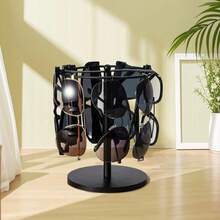 Sunglass Storage Holder Eyewear Display Stand With Anti-Slip Base Compact Glasses Rack Organizer For Bedroom Office