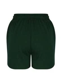 Shorts Athletic Workout Sweat Shorts Women Casual Summer Athletic Shorts Drawstring Comfy Shorts High Waist Running Shorts Spandex Shorts - 綠色 - 查看 4