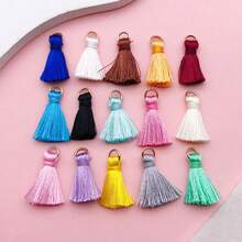 10/15pcs Colorful Mini Tassel Pendants! – DIY Craft Accessories For Ethereal Earrings, Bracelets & Dreamy Bag Charms