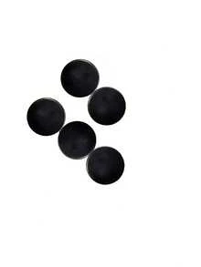 1/3/5pcs, Shungite Graphite Handmade Small Round Tablet Laptop Mobile Phone Sticker, Christmas Valentine'S Day Thanksgiving Father'S Day Mother'S Day Back To School Season Graduation Season New Year Gift Home Good, Nude Stone - Black - View 9