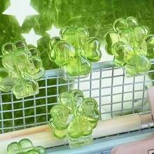 DIY Clover Clip Lucky PP Clip - Suitable For Students, Office Workers To Organize And Store Files, Paper Clips, Sticky Notes Clips,For School Supplies,Back To School - Green - View 3
