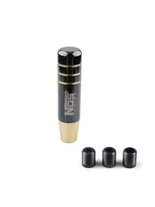 1pc Car Gear Shift Knob Extender, Personalized Gear Shift Lever Handle Replacement, Universal Alloy Gear Shift Knob, Car Accessories