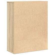 Bücherregal Sonoma-Eiche 60x24x76,  5 cm Holzwerkstoff