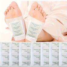 30/60 片天然植物足贴 - 足浴后足部按摩垫，完美的足部护理按摩产品，竹醋生姜足贴，圣诞节/万圣节礼物装饰，身体调理 - 彩色 - 查看 4