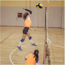 Balón De Voleibol Mikasa V300w Nº 5 Color Amarillo Para Indoor - Amarillo - Ver 2