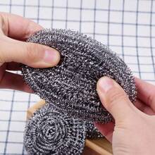 Steel Ball Cleaning Ball Stainless Steel Pot Brush Kitchen Cleaning Household Dishwashing Cleaning Supplies