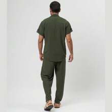 Conjunto Viscolinho Camisa e Calça - Santo Luxo