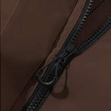 CAMEL CROWN 户外徒步夹克，防水，多功能，休闲工作外套，秋冬季 - 深咖啡 - 查看 2