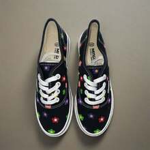 Women Canvas Shoes - Black - View 6