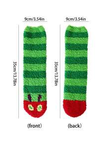 hoojojo 2 Pairs Of Sock Figurines, Hungry Caterpillars, Soft Handmade Dolls, Fun Socks, Character Performance Props, Storytelling Props, Holiday Gifts, Party Decorations, Perfect For Family, Gatherings, Back To School, And Classroom Interactions