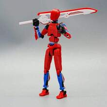 T13 可动人偶已组装完毕。这是一套包含多种颜色的泰坦13可动人偶套装。套装中还包含一个3D打印的T13幸运机器人模型和一个诺瓦13可动人偶。 - 彩色 - 查看 7