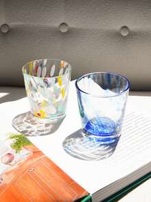 1pc Brown Tortoise Glass Cup Vintage Style Glass With Leopard Print, Premium Coffee Or Tea Cup For Living Room, Kitchen, Home Use - Rust Brown - View 7