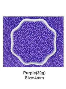 Edible Sprinkles Dragees Pearl Cake Decoration Sprinkle 30grams Confetti - Multicolor - View 16