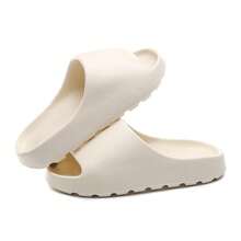 Eyriphy 男士时尚运动拖鞋，女士休闲透气沙滩凉鞋，厚底云朵拖鞋，柔软防滑家居拖鞋