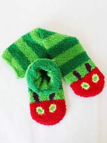 hoojojo 2 Pairs Of Sock Figurines, Hungry Caterpillars, Soft Handmade Dolls, Fun Socks, Character Performance Props, Storytelling Props, Holiday Gifts, Party Decorations, Perfect For Family, Gatherings, Back To School, And Classroom Interactions