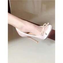 Women Heeled Sandals - 裸色 - 查看 2