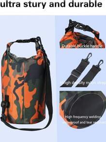 Floating Waterproof Dry Bag Backpack, Roll-Top Design To Keep Gear Dry, Suitable For Kayaking, Rafting, Boating, Camping, Hiking, Beach, Fishing, Swimming Activities