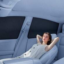 Easypie Selection Magnetic Car Window Shades - 100% Blackout & Heat Blocking Side Window Covers, Universal Fit For Most Cars - Car Curtains - View 13