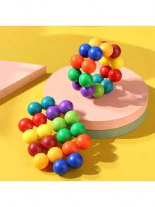 3D Decompression Magic Beads Ball, Colorful Fidget Toys With Unique Design,Tangle Fidget,Fidget>Abs,Fidget Toys For Adults - Multicolor - View 5